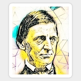 Ralph Waldo Emerson Portrait | Ralph Waldo Emerson Artwork 3 Magnet